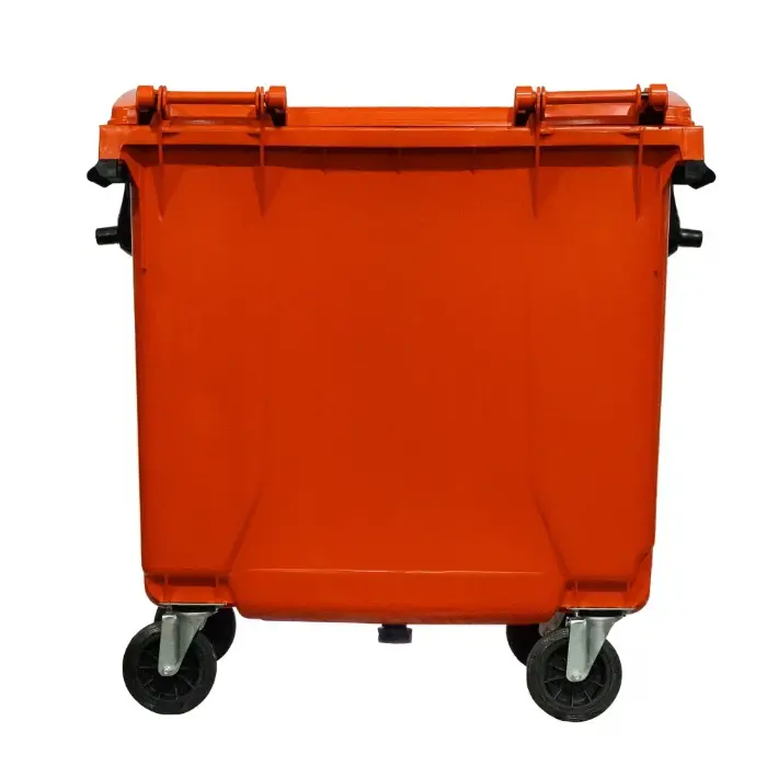 Container de Plástico Injetado 1000 Litros - LARANJA