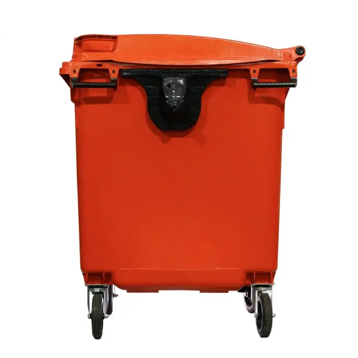 Container de Plástico Injetado 1000 Litros - LARANJA