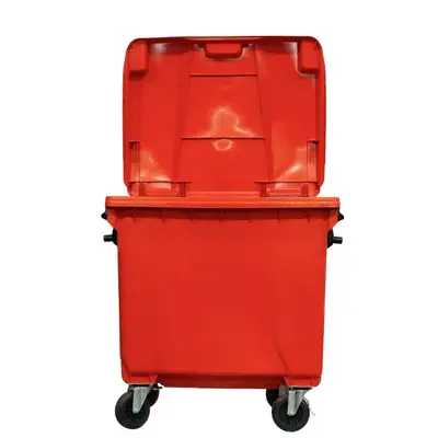 Container de Plástico Injetado 1000 Litros - LARANJA