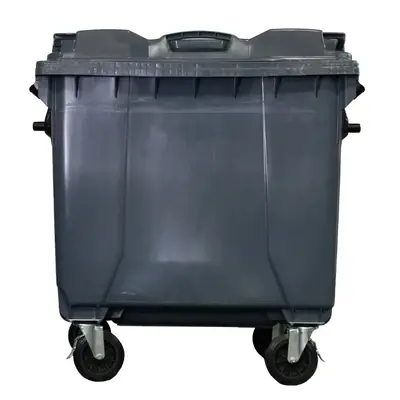 Container de Plástico Injetado 1000 Litros - CINZA