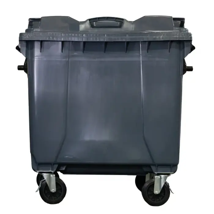 Container de Plástico Injetado 1000 Litros - CINZA