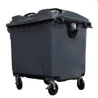 Container de Plástico Injetado 1000 Litros - CINZA - imagem 3