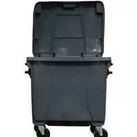 Container de Plástico Injetado 1000 Litros - CINZA - imagem 2