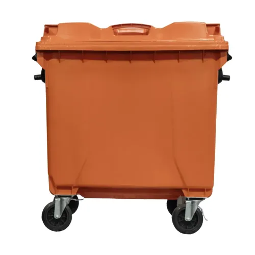Container de Plástico Injetado 1000 Litros - MARROM