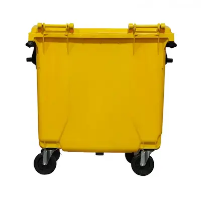 Container de Plástico Injetado 1000 Litros - AMARELO