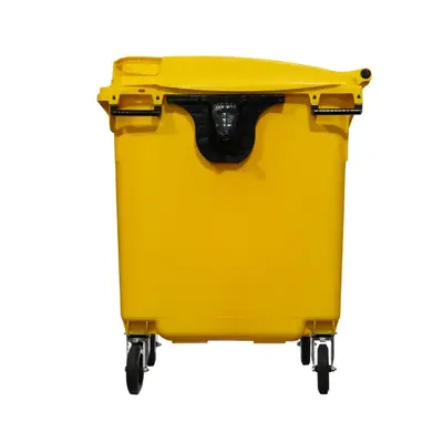 Container de Plástico Injetado 1000 Litros - AMARELO