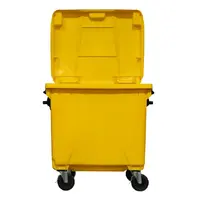 Container de Plástico Injetado 1000 Litros - AMARELO - imagem 4