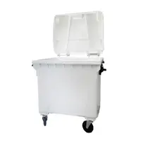 Container de Plástico Injetado 1000 Litros - BRANCO - imagem 4