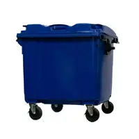 Container de Plástico Injetado 1000 Litros - AZUL - imagem 1