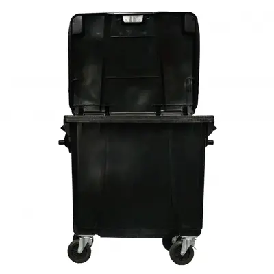 Container de Plástico Injetado 1000 Litros - PRETO