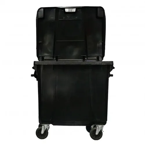 Container de Plástico Injetado 1000 Litros - PRETO