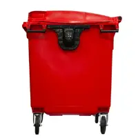 Container de Plástico Injetado 1000 Litros - VERMELHA - imagem 4