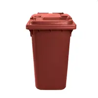 Carro Coletor 240 Litros - MARROM - imagem 2