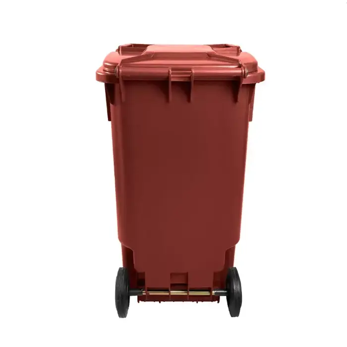 Carro Coletor 240 Litros - MARROM