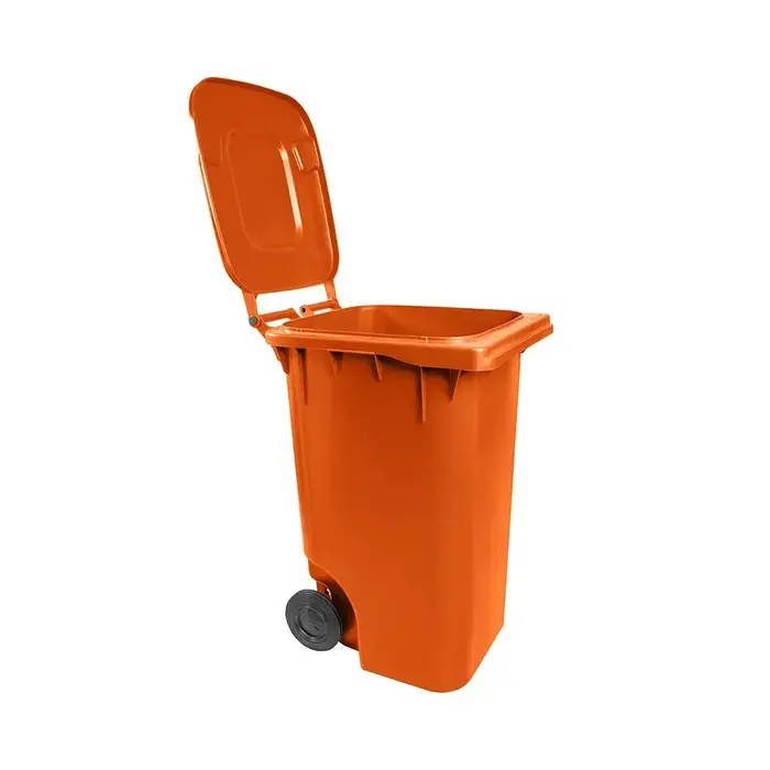 Carro Coletor 240 Litros - LARANJA