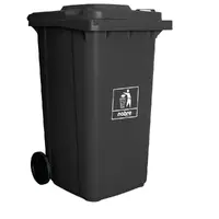 Carro Coletor 120 Litros Azul - imagem 1