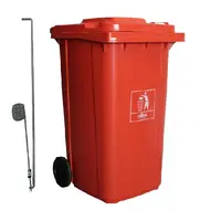 Carro Coletor 120 Litros Azul - imagem 1