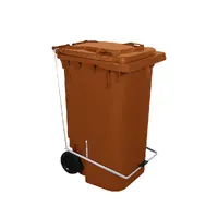 Carro Coletor 240 Litros - VERMELHO - imagem 1