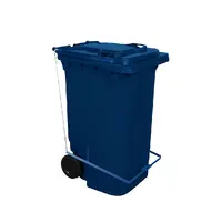 Carro Coletor 240 Litros - VERMELHO - imagem 1