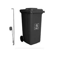 Carro Coletor 120 Litros Azul - imagem 1