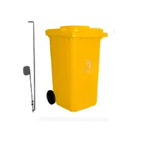 Carro Coletor 120 Litros Azul - imagem 1