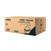 Papel Toalha Interfolhas Slim - 20x23 cm - com 4.800 folhas - Nobre - imagem 1