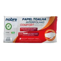 Papel Toalha Interfolhas Comfort - 20x23cm - c/1000fls - Nobre - imagem 1