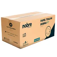 Papel Toalha em Bobina - Fit - 20cm x 200m - c/ 6 unid. - Nobre - imagem 1