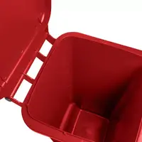 Carro Coletor 240 Litros - VERMELHO - imagem 4