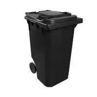 Carro Coletor 240 Litros - PRETO - imagem 2