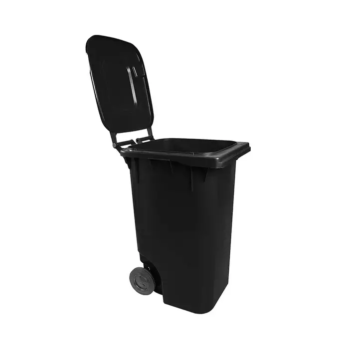 Carro Coletor 240 Litros - PRETO