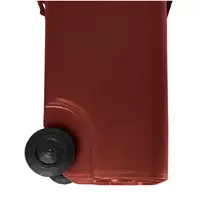 Carro Coletor 240 Litros - MARROM - imagem 5