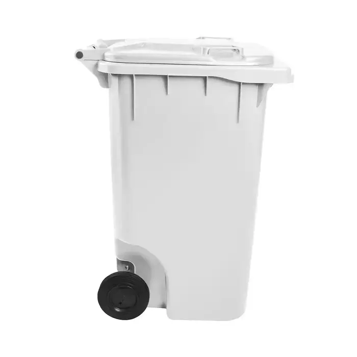 Carro Coletor 240 Litros - BRANCO