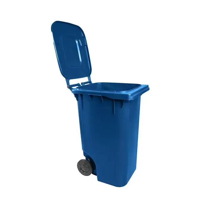 Carro Coletor 240 Litros - AZUL