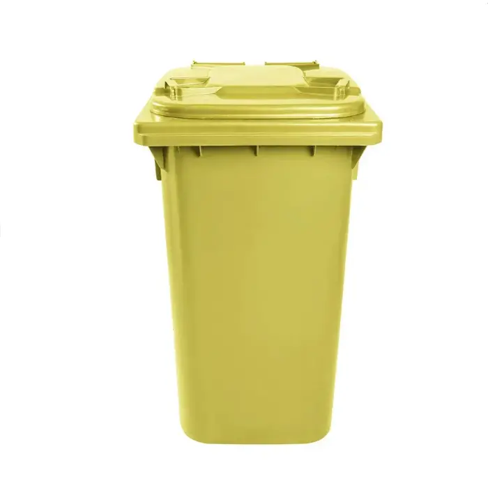 Carro Coletor 240 Litros - AMARELO