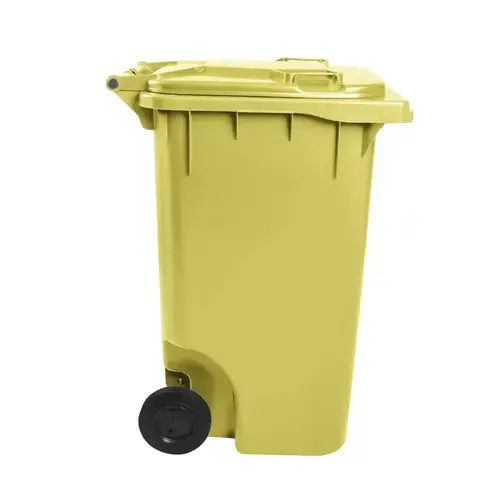 Contentor de Lixo 240 Litros - AMARELO