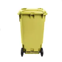 Carro Coletor 240 Litros - AMARELO - imagem 4