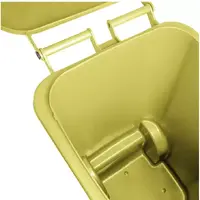 Carro Coletor 240 Litros - AMARELO - imagem 5