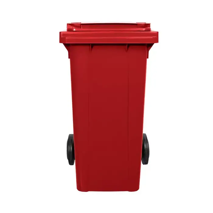 Carro Coletor 240 Litros - VERMELHO