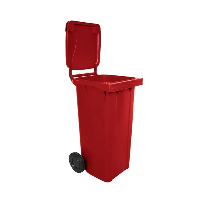 Carro Coletor 240 Litros - VERMELHO