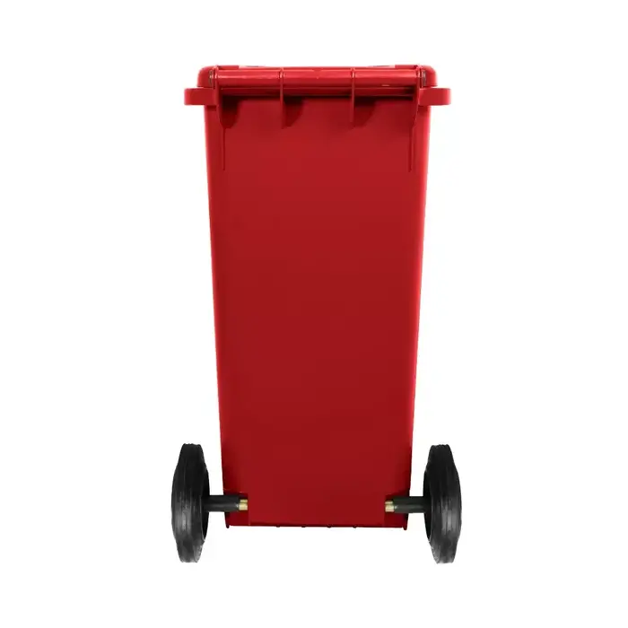 Carro Coletor 240 Litros - VERMELHO