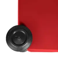 Carro Coletor 240 Litros - VERMELHO - imagem 4