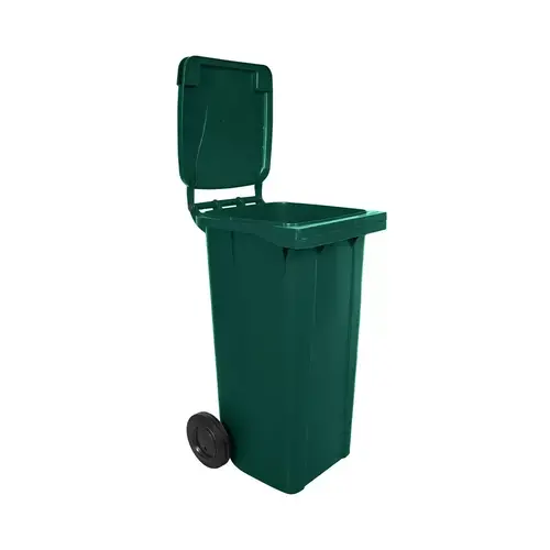 Contentor de Lixo 120 Litros – Sem Pedal - VERDE