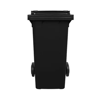 Contentor de Lixo 120 Litros – Sem Pedal - PRETO