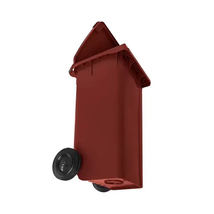 Carro Coletor 240 Litros - MARROM