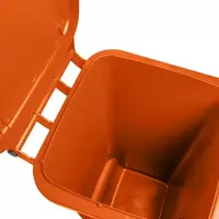 Carro Coletor 240 Litros - LARANJA - imagem 7