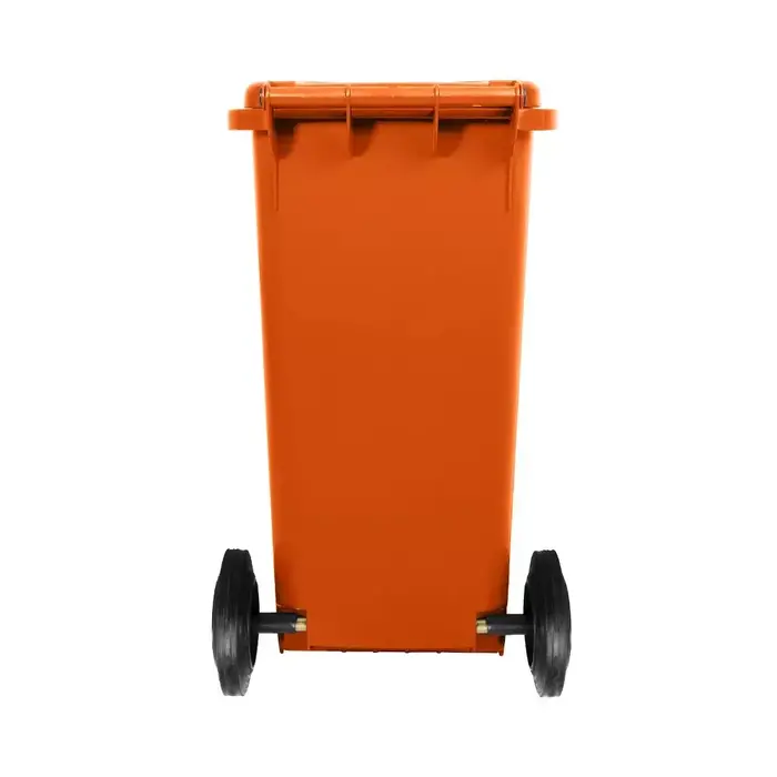 Carro Coletor 240 Litros - LARANJA