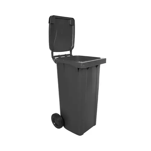 Contentor de Lixo 120 Litros – Sem Pedal - CINZA