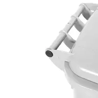 Carro Coletor 240 Litros - BRANCO - imagem 4