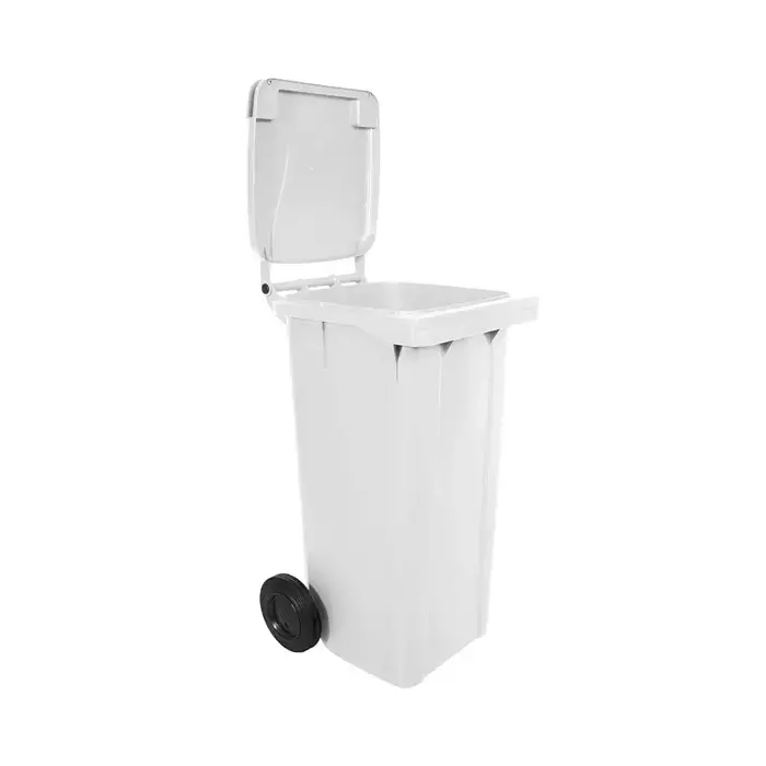 Carro Coletor 240 Litros - BRANCO